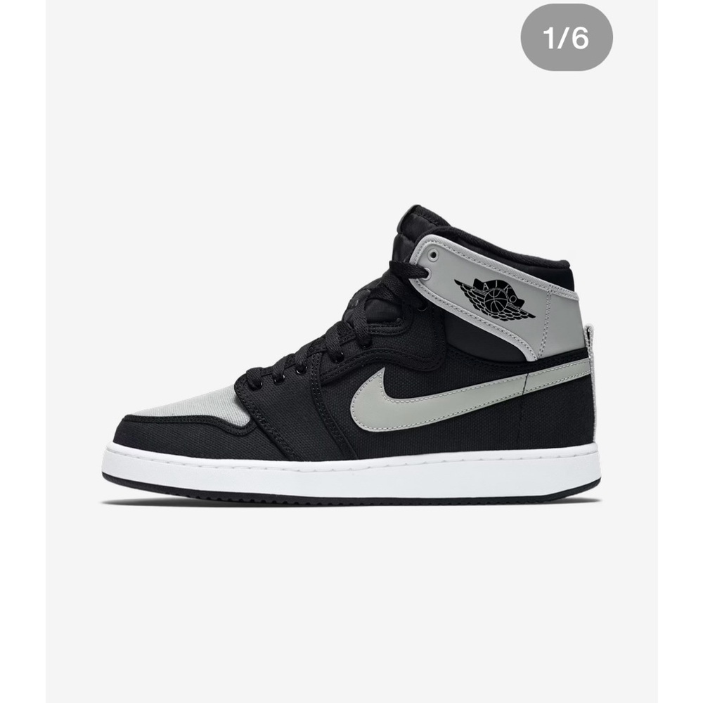 Jordan I KO Canvas Black Sneakers